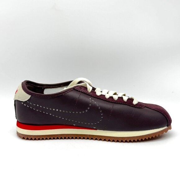 Nike Womens Cortez Leather Burgundy Crush Shoes Sz 6 New Sneaker HQ1841-601 - Picture 8 of 12